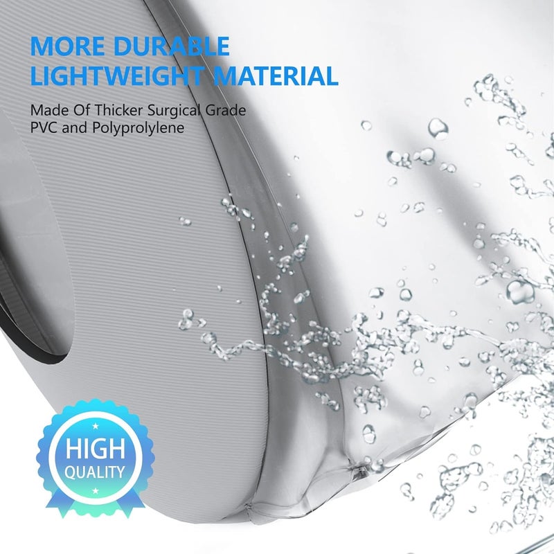 Divvsck Waterproof Full Arm Cast Covers for Shower Kids - Available in 3 Sizes|Reusable Child Long Arm Cast Sleeve Bag Covers- Watertight Protection for Wounded Elbow Wrist Hand Finger Forearm (Size:L) - Image 3
